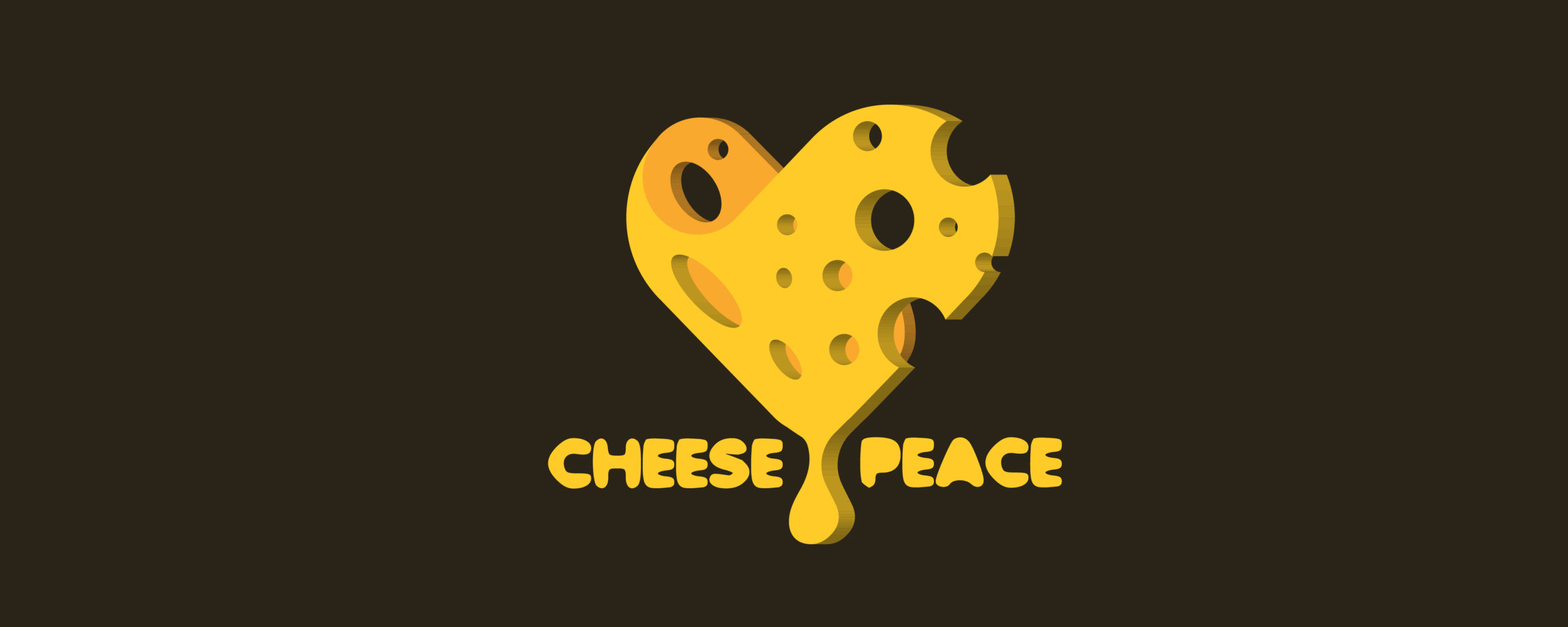 Cheese and Peace Logo Design, Branding, Freelance Grafik Designer Berlin